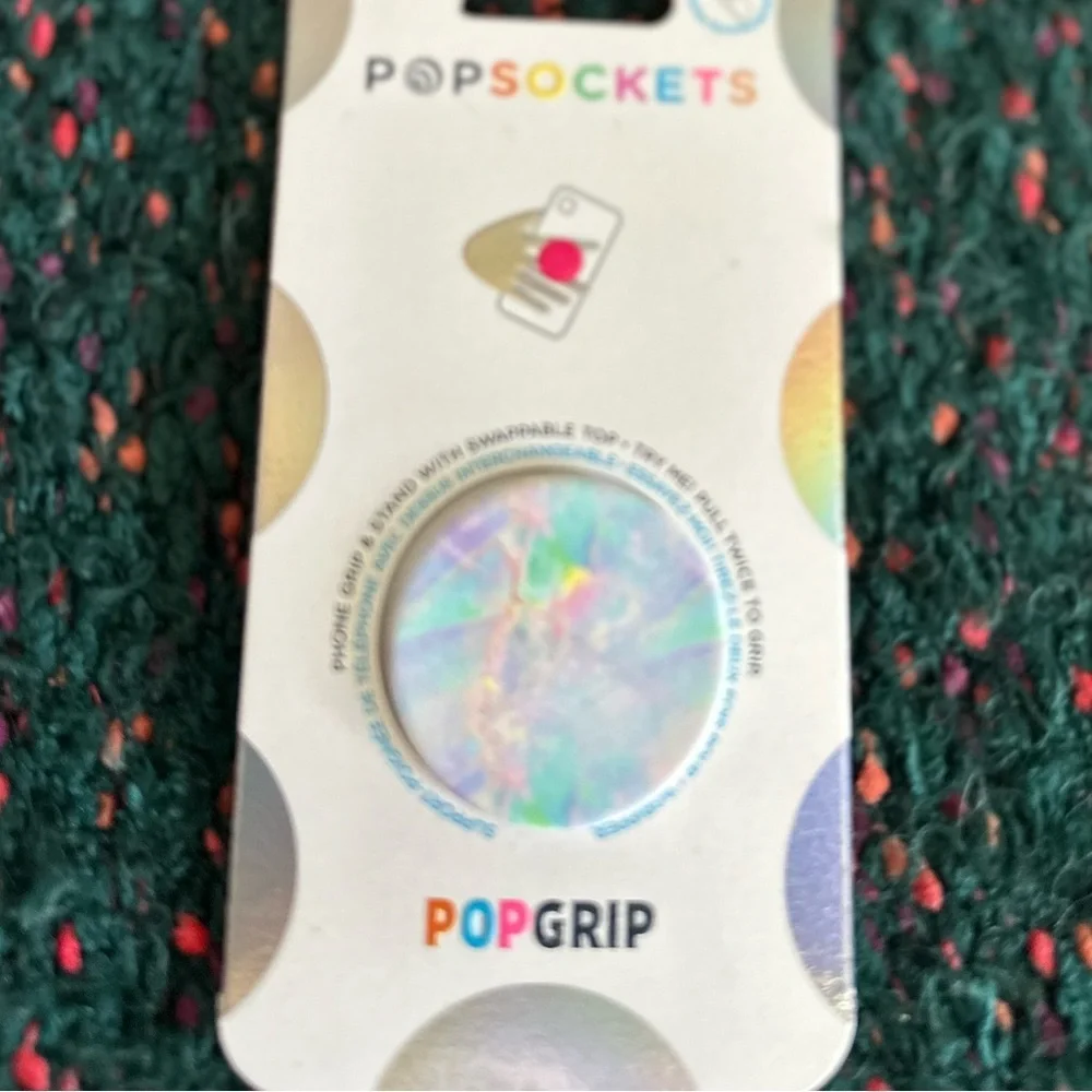 🎸Popsocket🎸🔥NWT🔥Popsockets Single Grip Popgrip— Opal